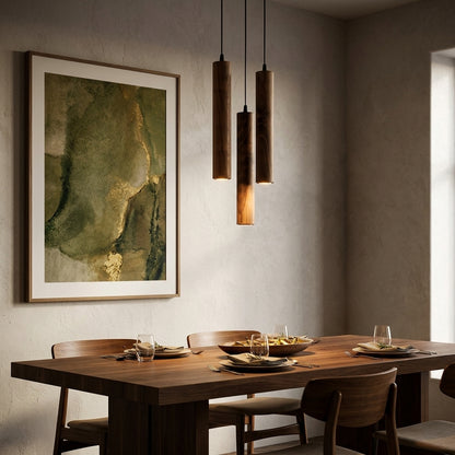 Modern Wood Pendant Light - Modefinity