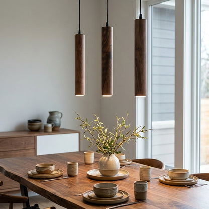 Modern Wood Pendant Light - Modefinity