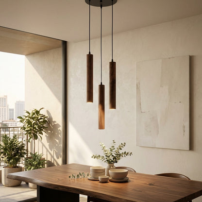 Modern Wood Pendant Light - Modefinity