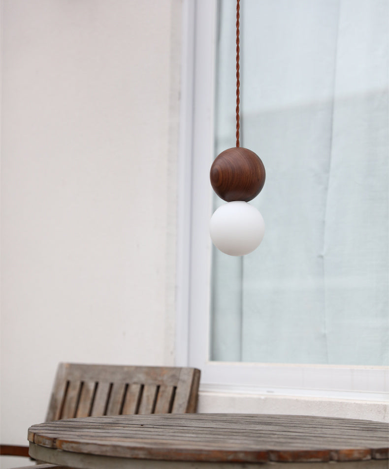 Wood Pendant Light Globe - 111wpl - Modefinity