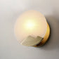 Marble Alabaster Brass Wall Light - 202MWL - Modefinity