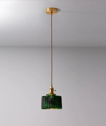 Green Glass Pendant Light - 203GPL - Modefinity