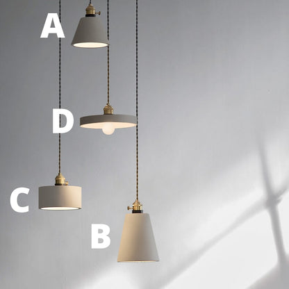 Gray Cement Pendant Light - 109CM - Modefinity