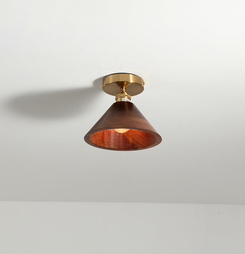 Wood Ceiling Flush Light - 101WFL - Modefinity