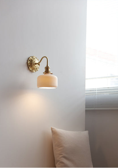 Brass Ceramic Wall Sconce - 118BP - Modefinity