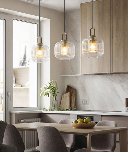 Clear Glass Pendant Light - 103PL - Modefinity