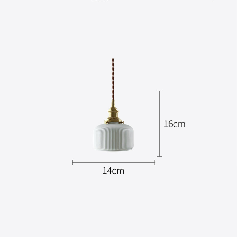 Ceramic Brass Pendant Light - 102PL - Modefinity