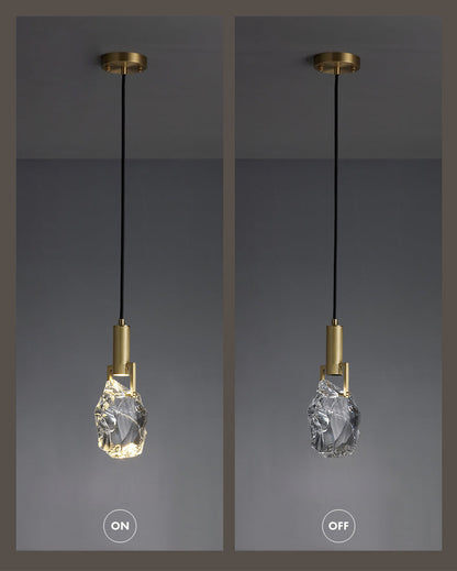 Ambient Brass Crystal Pendant Light - 101CL - Modefinity