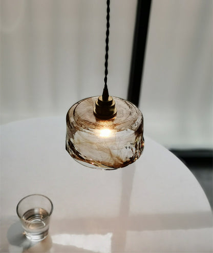 Amber Glass Pendant Light - 209GPL - Modefinity