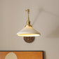 Ceramic Wall Light With Wood Plate - 111WL - Modefinity