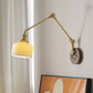 Ceramic Wall Light With Wood Plate - 111WL - Modefinity