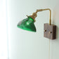 Glass Wall Light With Wood Plate - 103WL - Modefinity