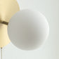 Frosted Glass Globe Wall Sconce Light - 228GBWL - Modefinity