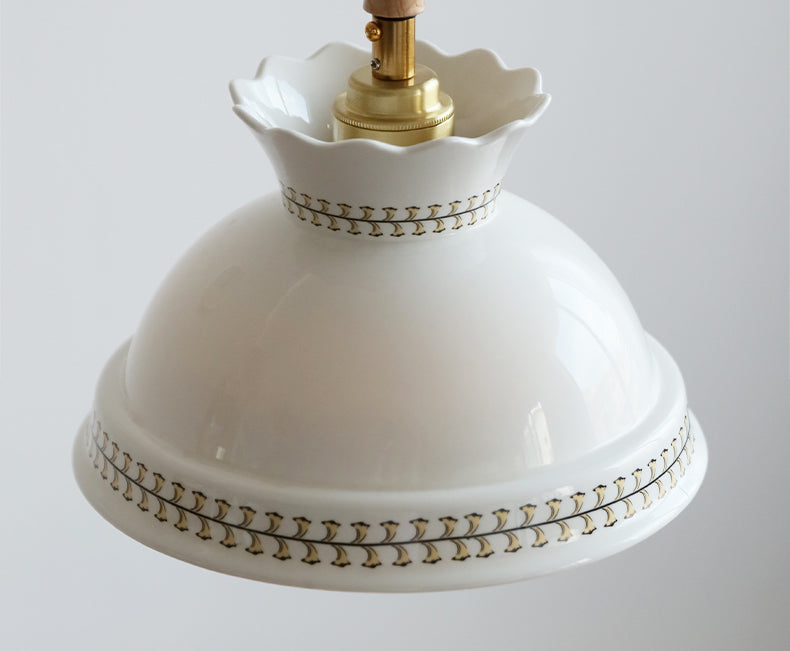 Ceramic Brass Pendant Light - 106PL - Modefinity