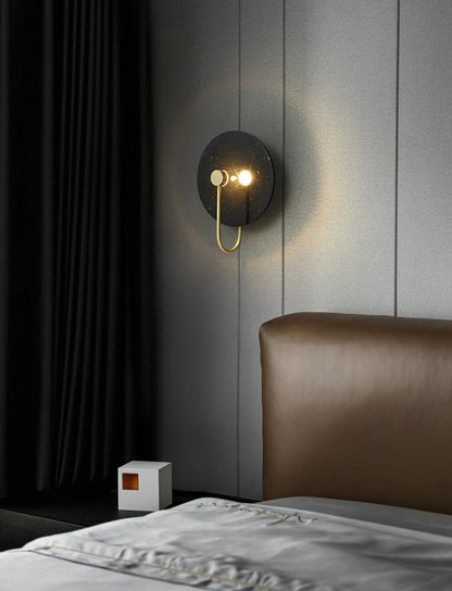 Marble Brass Wall Sconce - 204MWL - Modefinity