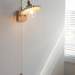 Ceramic Wall Light With Wood Plate - 112WL - Modefinity